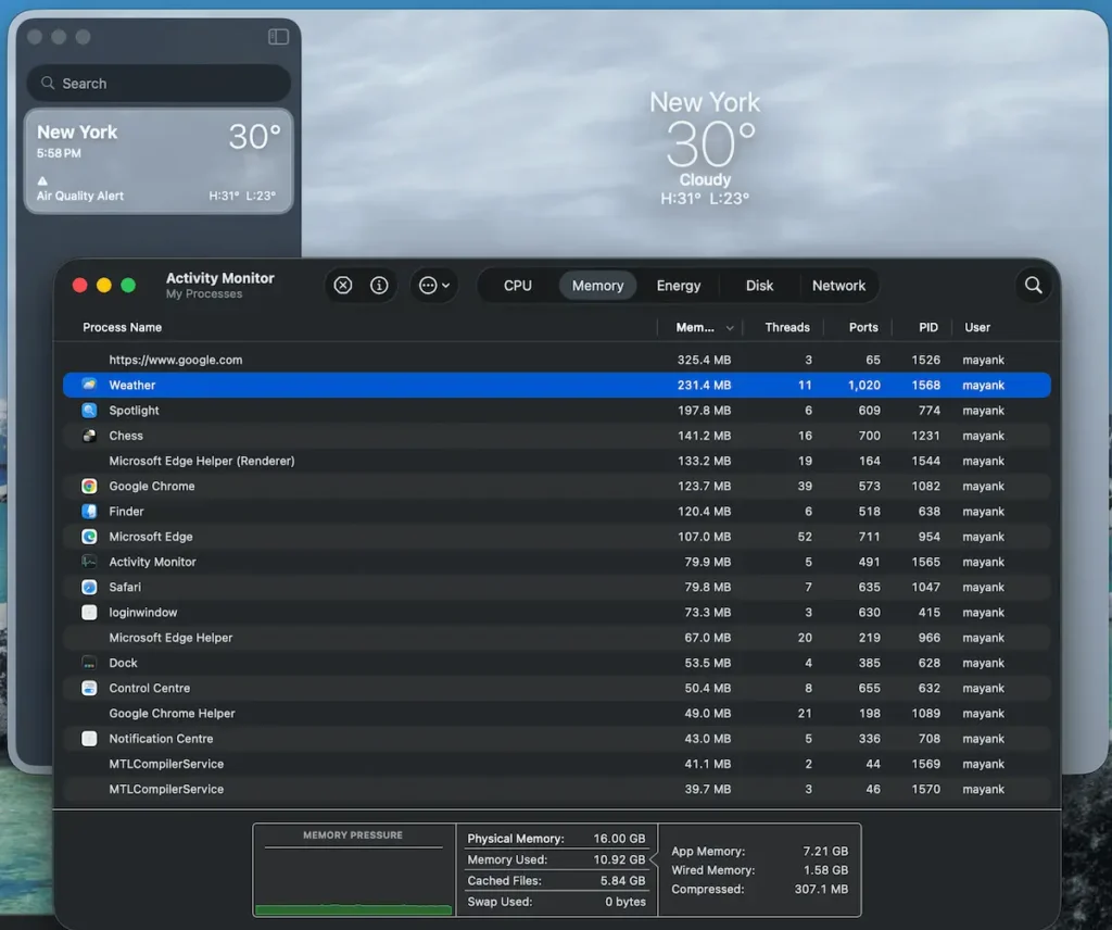 windows 11 hava durumu