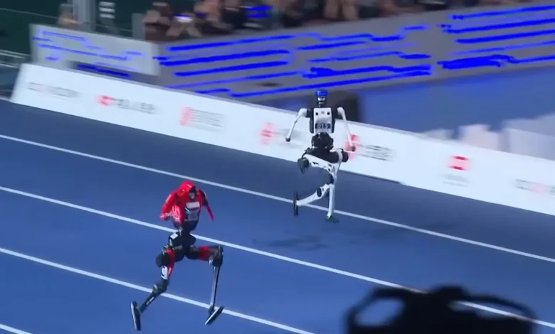 insansı robot Usain Bolt rekoru