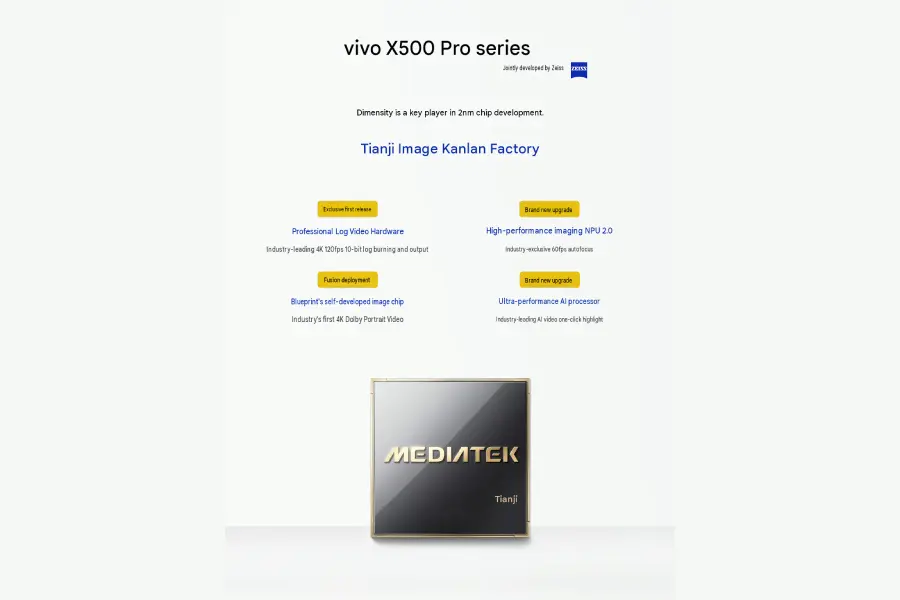 vivo 500x pro