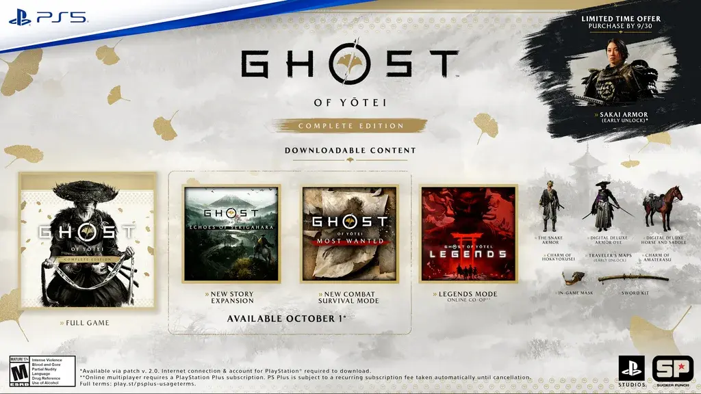 ghost of yotei compelete edition indirilebilir içerik