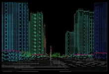 ASCII cyberpunk şehir