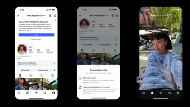 Instagram yapay zekâ etiketi
