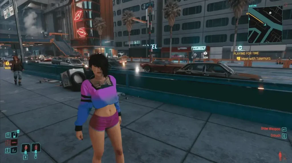 cyberpunk 2077 üçüncü şahıs img1