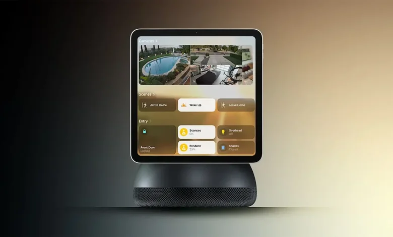 Apple akıllı ev ekranı