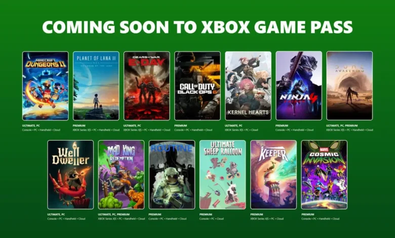 Xbox Game Pass Eylül 2026 oyunları