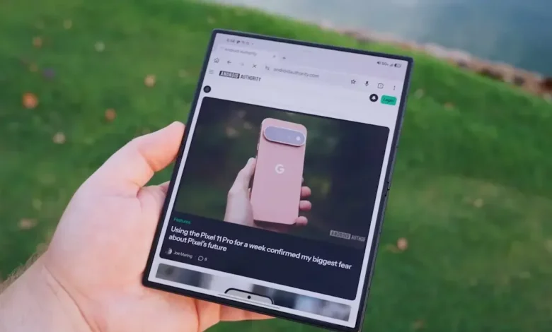 Galaxy Z Fold 8 ekran sorunu