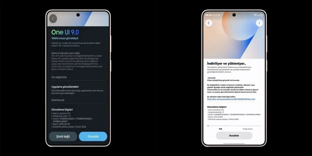 Samsung Galaxy S26 One UI 9 güncellemesi img1