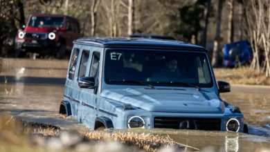 Mercedes-Benz yüzen SUV
