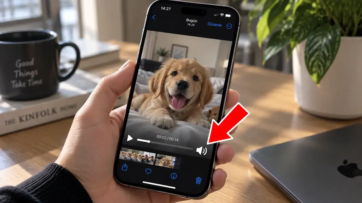 iPhone videolar sessiz başlıyor