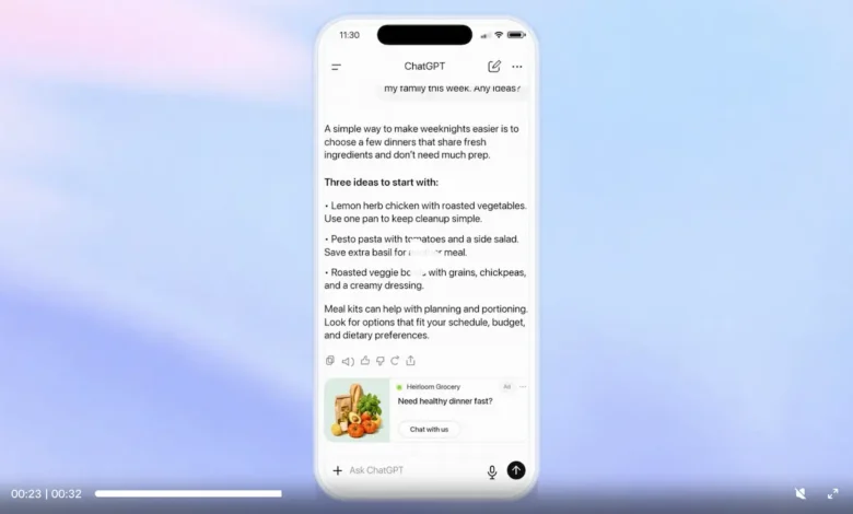 ChatGPT Ads