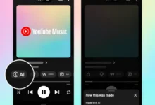 YouTube Music yapay zekâ etiketi