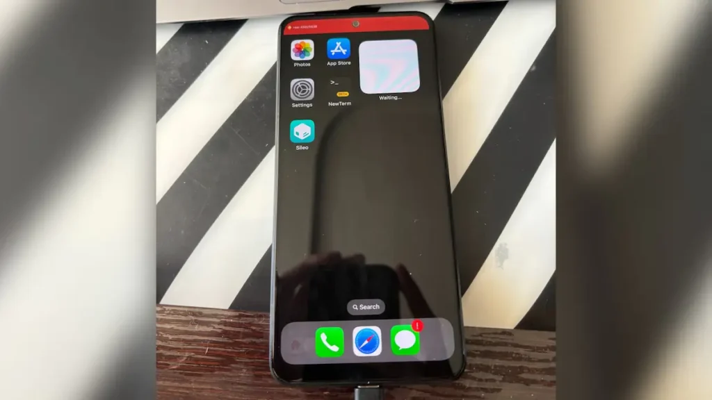 Android telefonda iOS img1