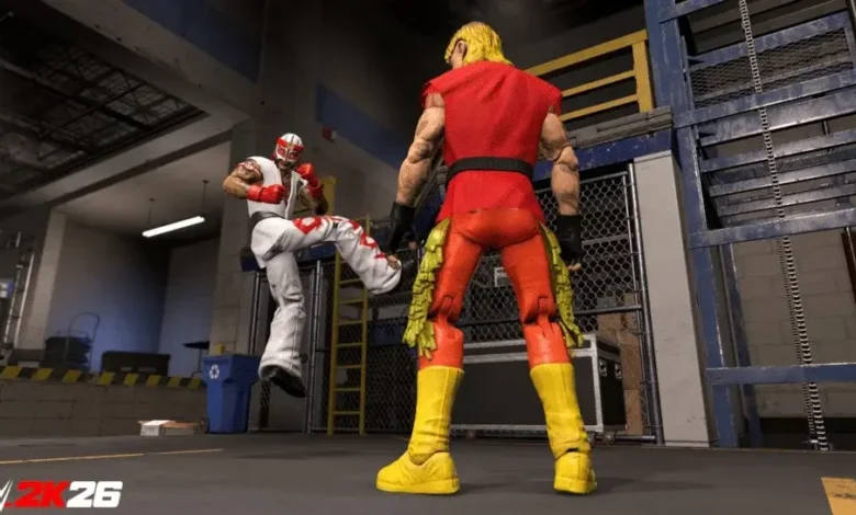 WWE 2K26 Street Fighter