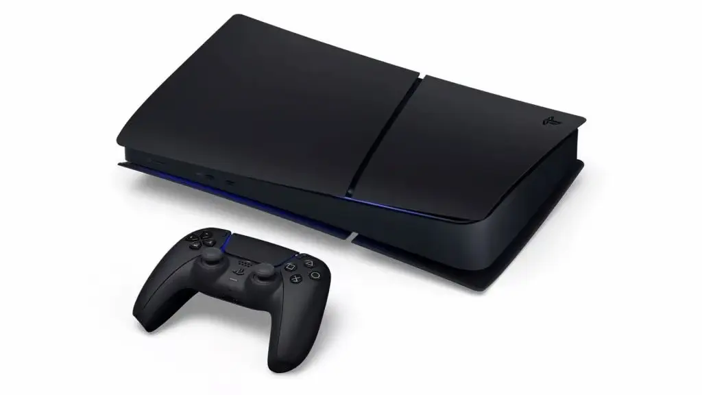 PS5 Digital Edition Midnight Black img1