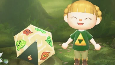 Animal Crossing Zelda tasarımları