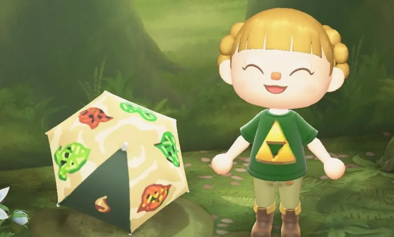 Animal Crossing Zelda tasarımları