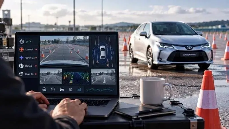 Toyota Corolla yapay zeka testi img3