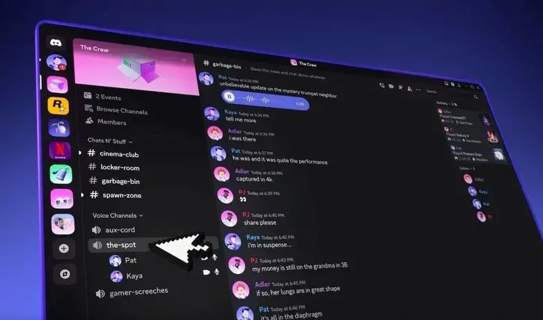 Discord mesajları Google aramalarında
